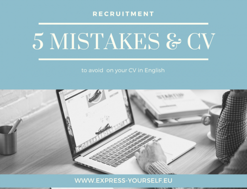 5 mistakes to avoid on your CV in English